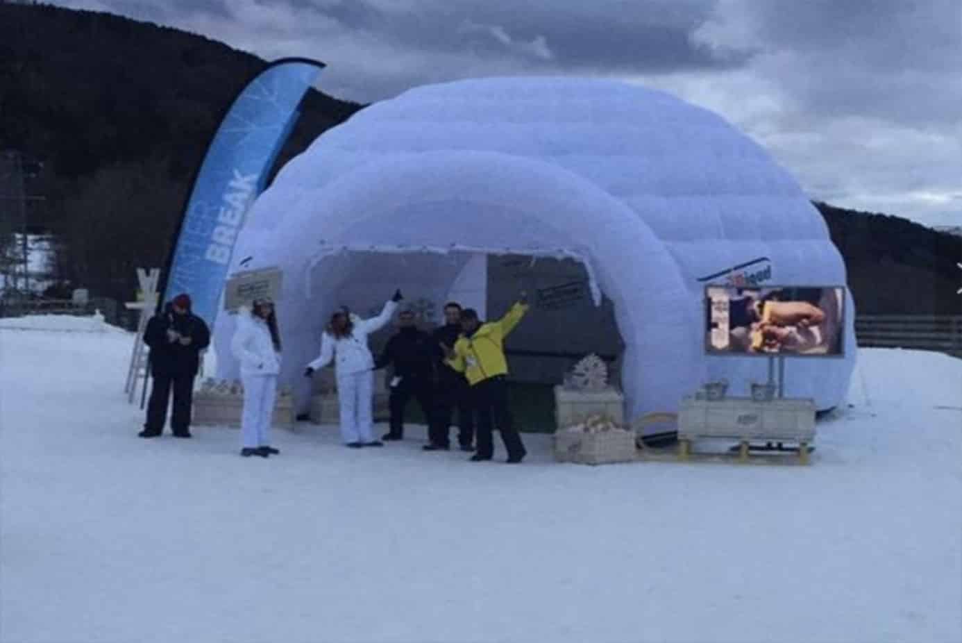 Louer un igloo gonflable pour les fêtes et évènements